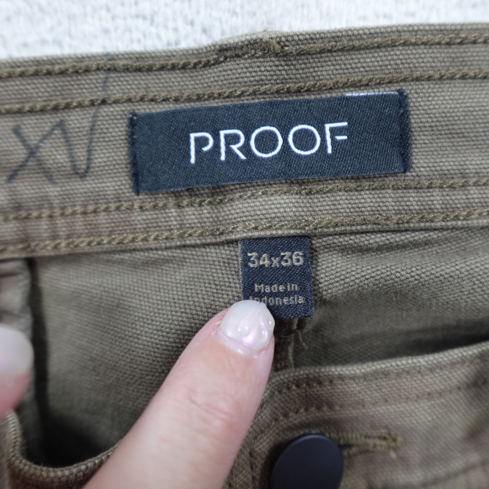Proof Rover Pants Mens 34 Brown Straight Fit Utility Hiking Outdoor Huckberry