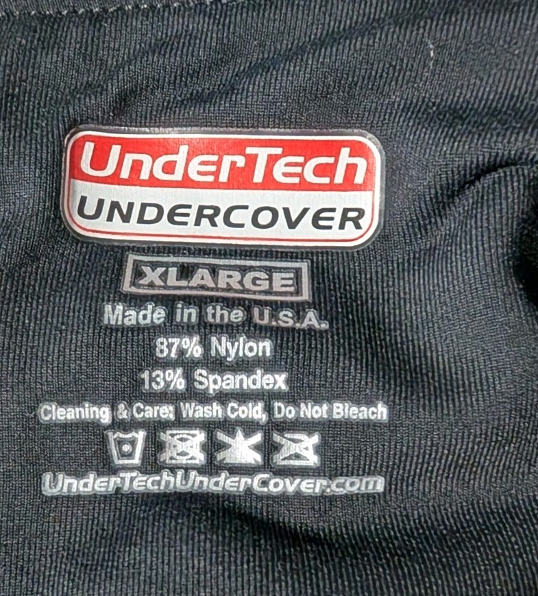 511 tech UnderTech Black Concealed Carry Leggings Womens XL Capri Made in USA