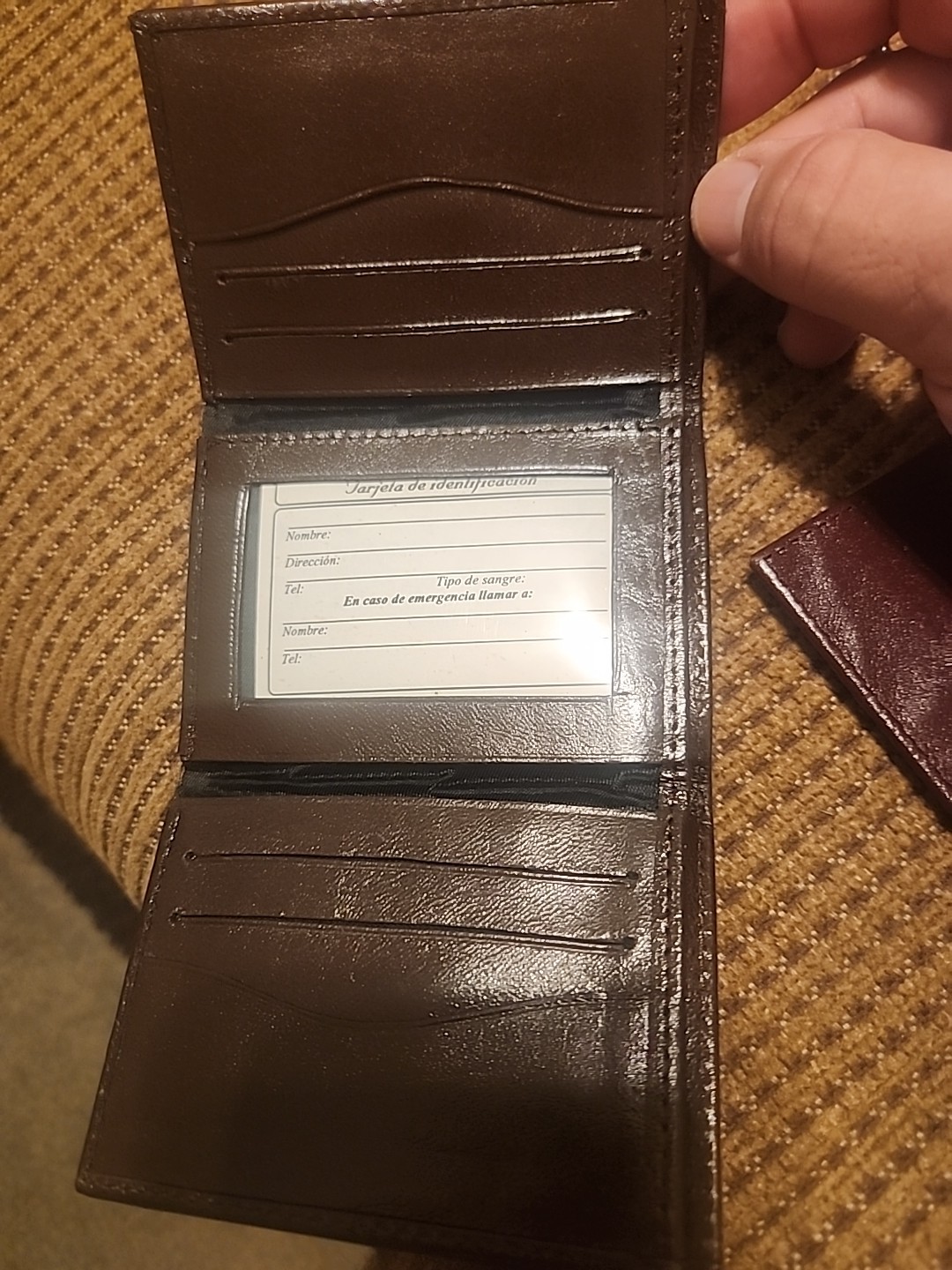 Genuine Leather Bifold Wallets For Men Slim Mens Wallet