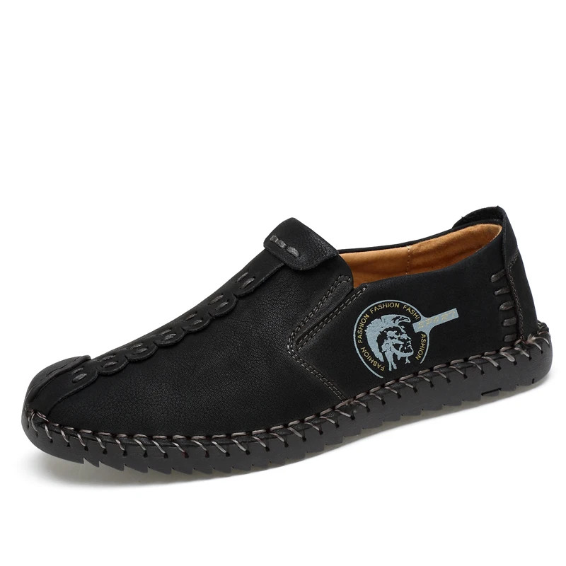 Men’s Casual Shoes Loafers Low-top Slip on Handmade Breathable Driving Shoes