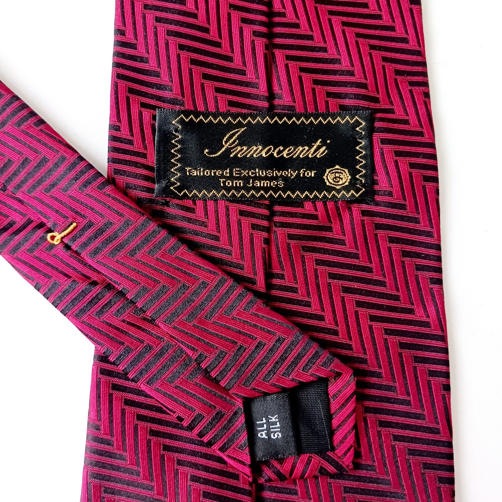 Tom James Innocenti, Corporate Image, Executive Collection Lot of 3 Ties Silk