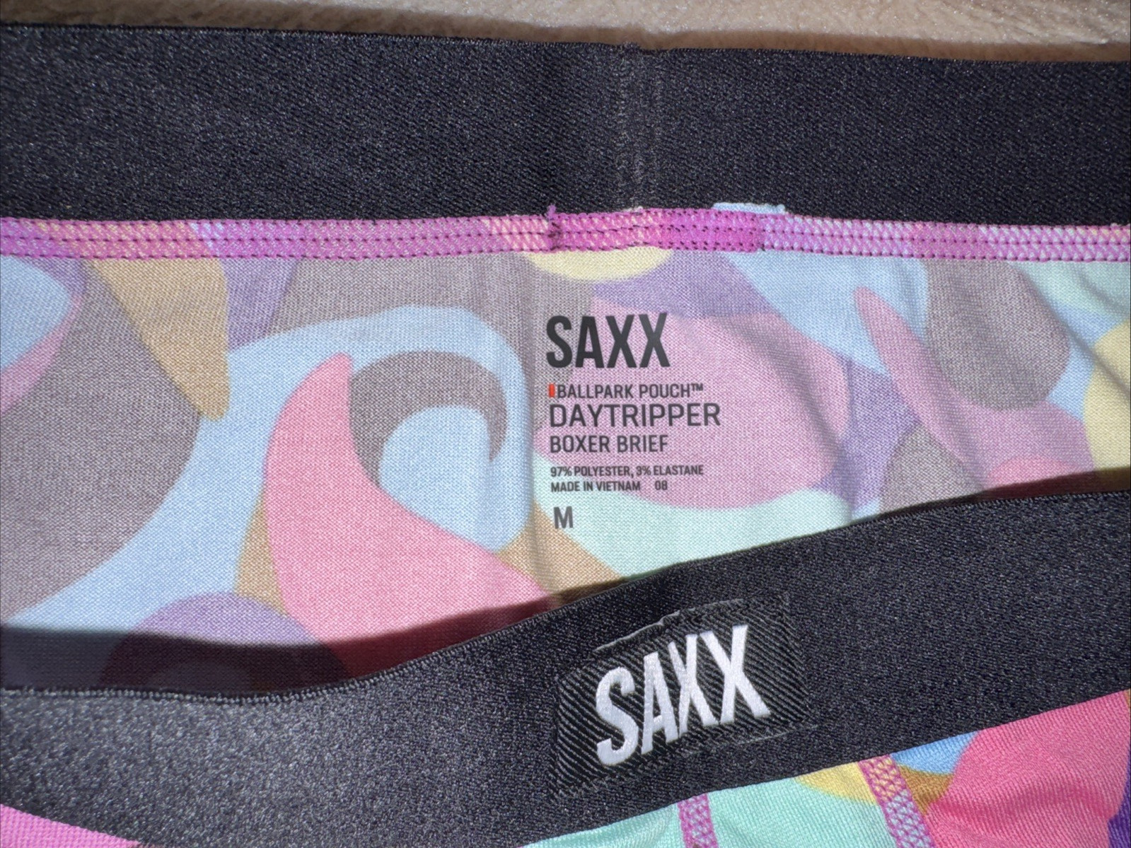 Random Top Brands Men Boxer Briefs Underwear Medium Size New READ