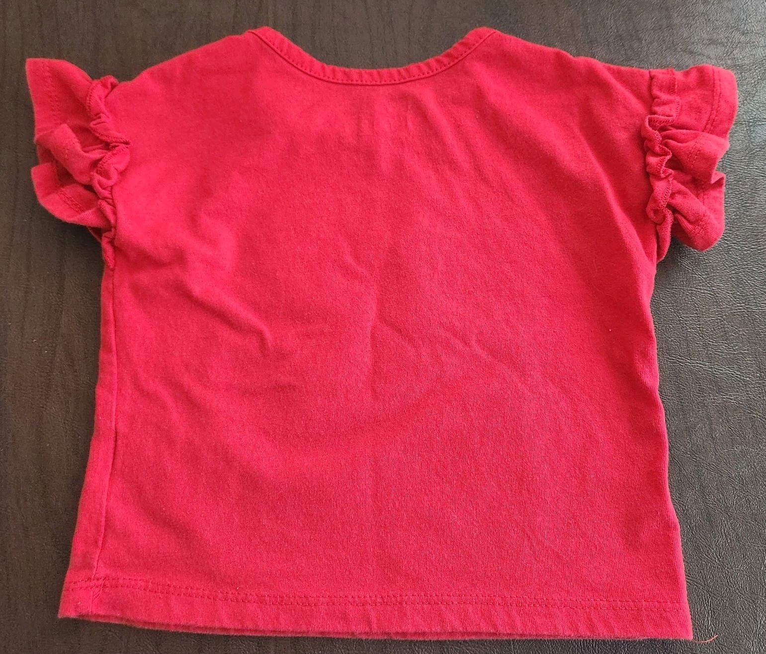 Disney Junior Minnie Mouse Girls 2T Tee 2pc Short Sleeve Knit Cotton Pajama Set