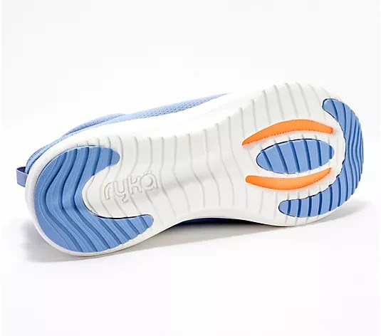 Ryka Recovery Washable Bungee Sneakers -Renew-Brilliant White-6.5M A632505 NEW