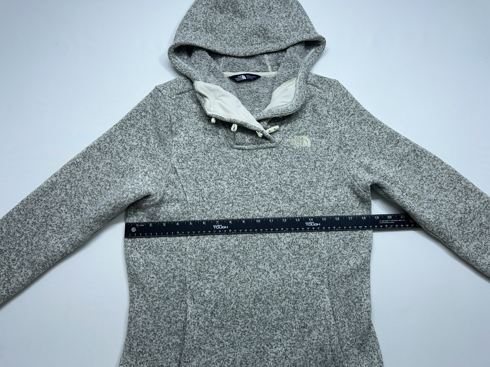 The North Face Fleece Hoodie Womens Size Small Toggle Button Pullover Jacket