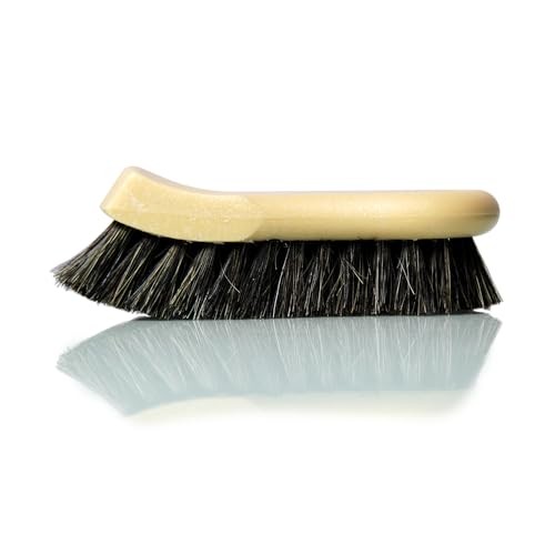 Long Bristle Horse Hair Leather Cleaning – Leather to Gently Clean Brush Brush