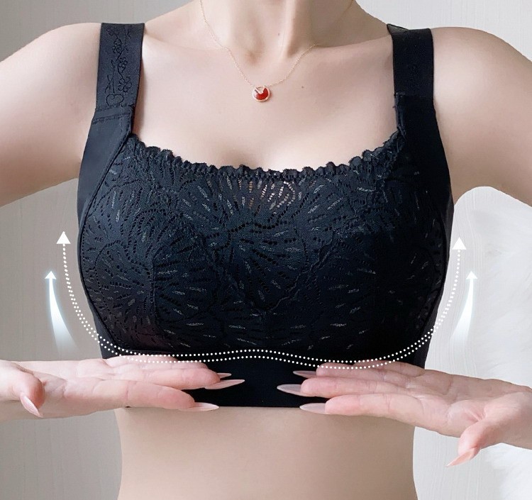 Women Bras Full coverage Wireless Seamless Thin Plus size Underwear 20731