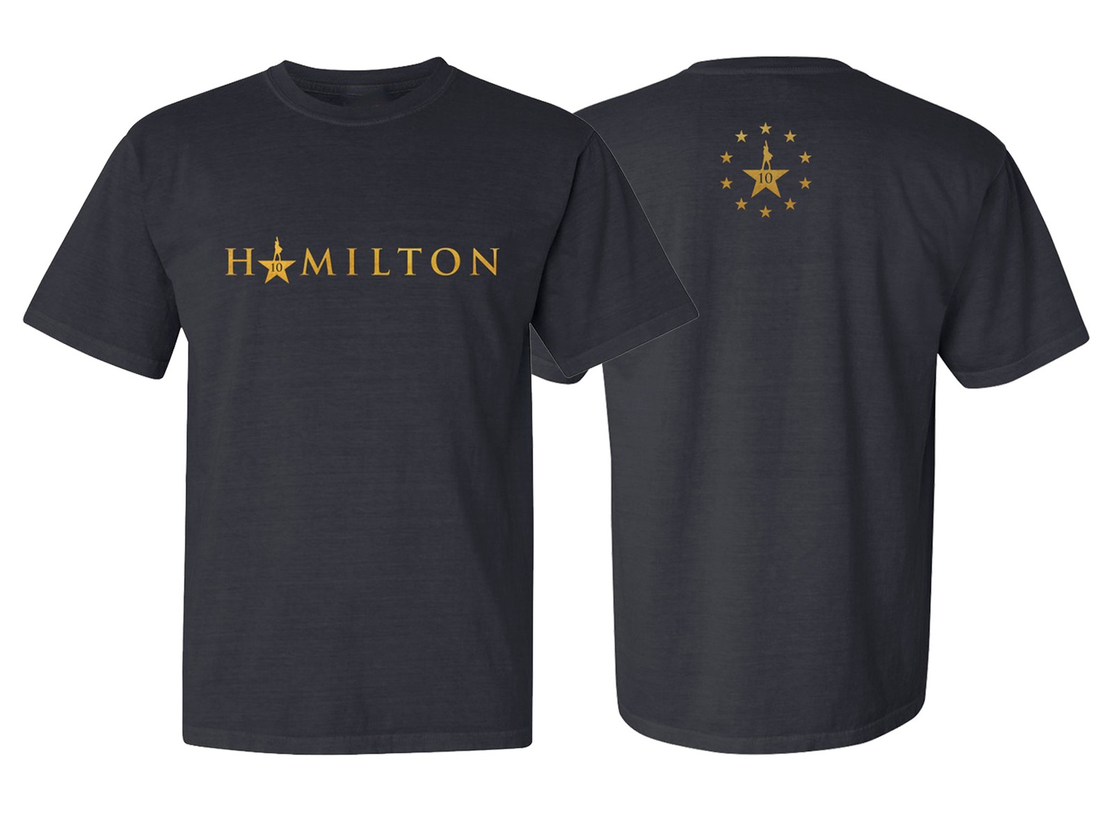 HAMILTON 10 Years Title Tee Unisex Size S-5XL DTG Print