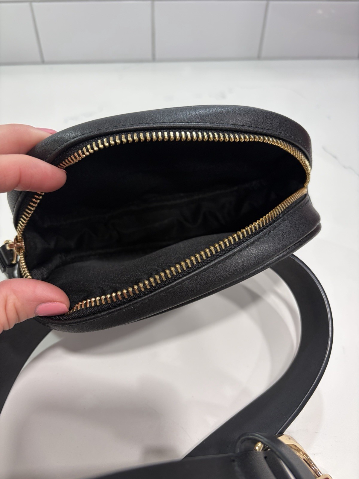 DKNY Leather Bum Bag