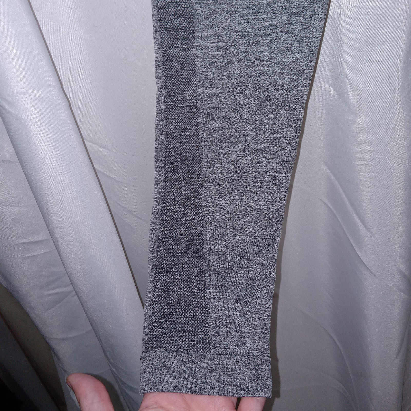 Gymshark Women’s Flex High Waisted Seamless Leggings Gray Marl/Blue Size XS