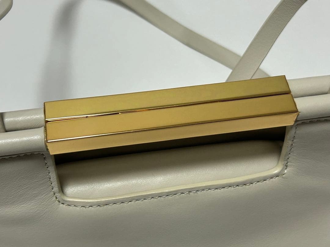 DEMELLIER Clutch Shoulder Bag Leather Mini from Japan
