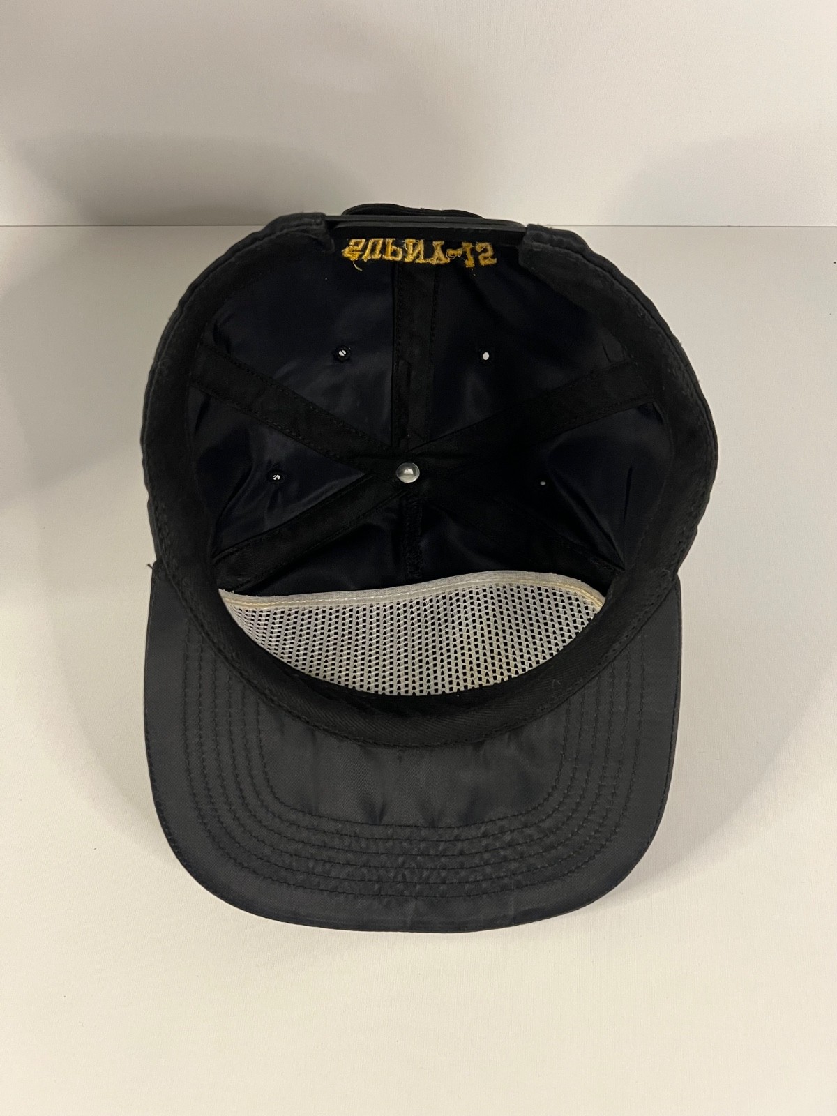 Supreme x Fugazi 5 Panel Nylon Hat Black SUPNY-15 FUGAZI HAT Adjustable Snap