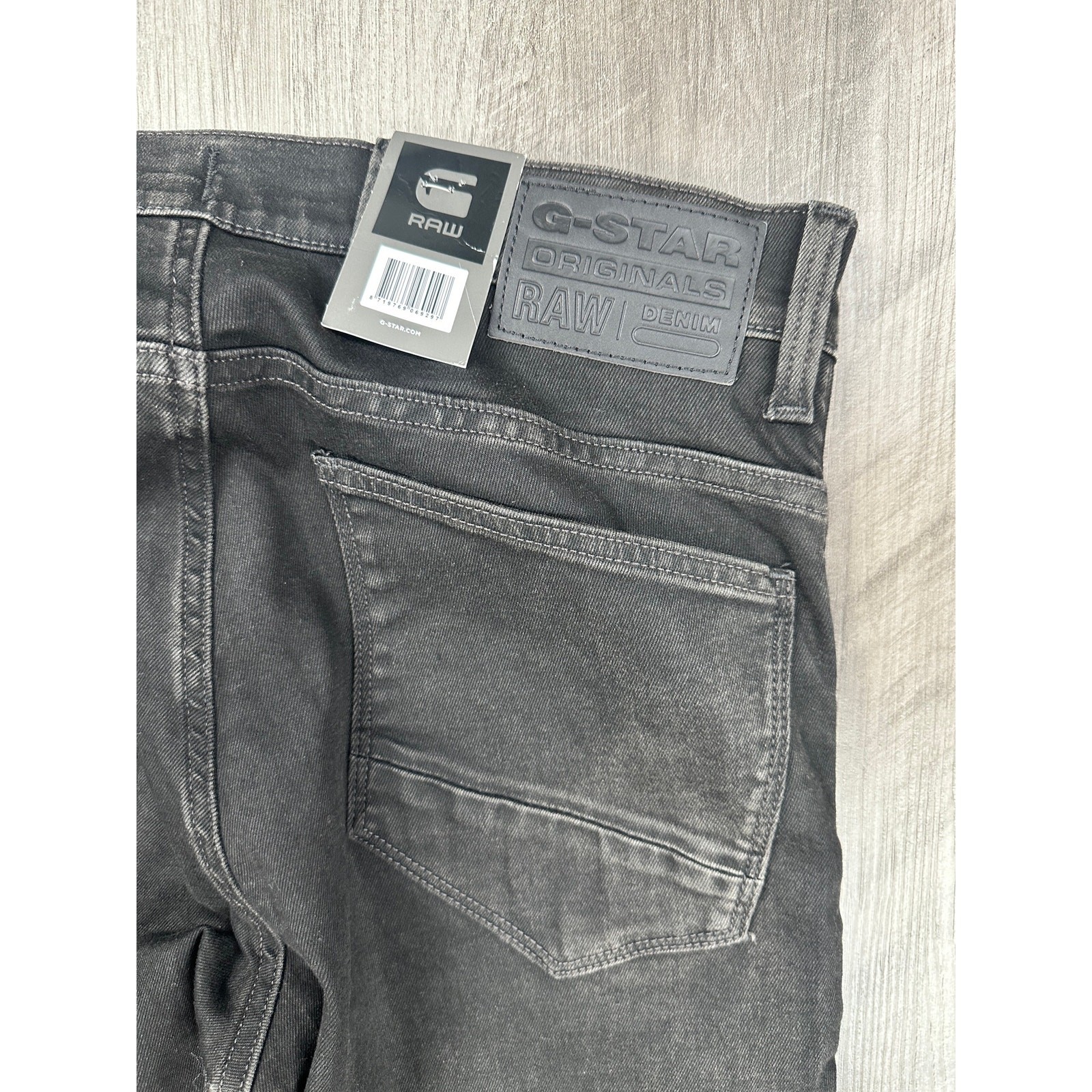 G-Star Raw Airblaze 3D Skinny Jeans Mens 30×30 NWT Loomer Black Stretch 32 Waist