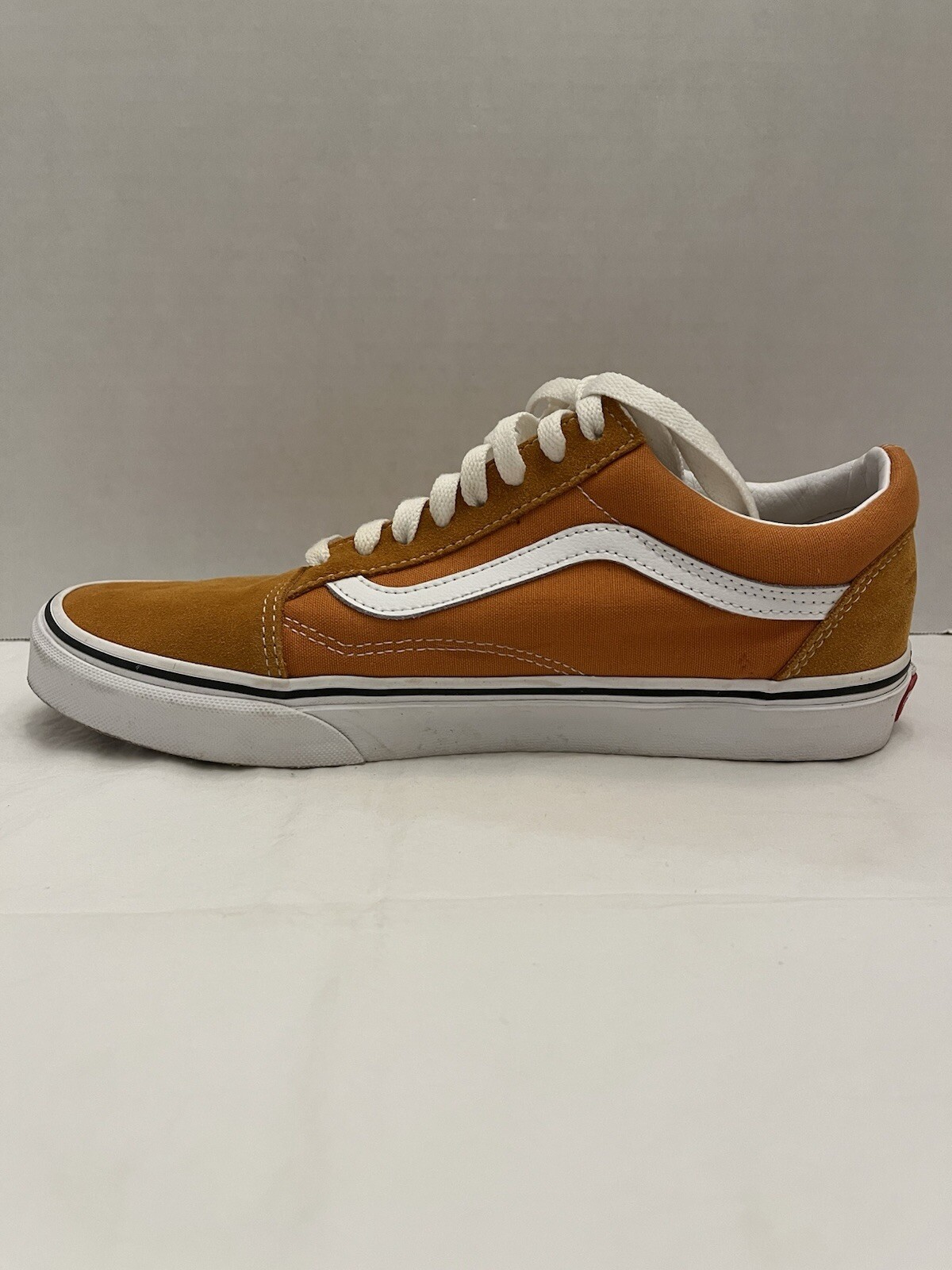Vans Old Skool Suede Desert Orange Skate Sneakers Size 8.5 Men 10 Women