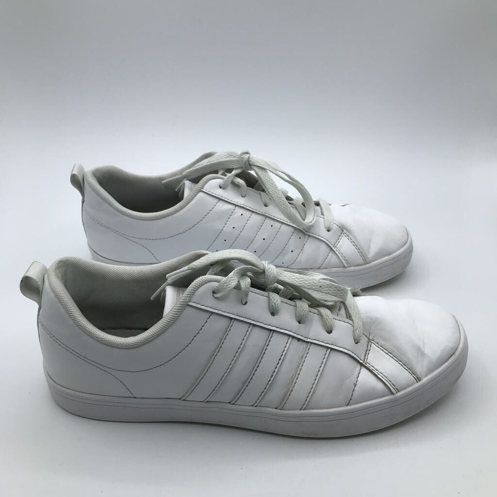 Adidas Womens Neo Vs Pace Sneaker Shoes White DA8799 Lace Up Low Top Leather 10M