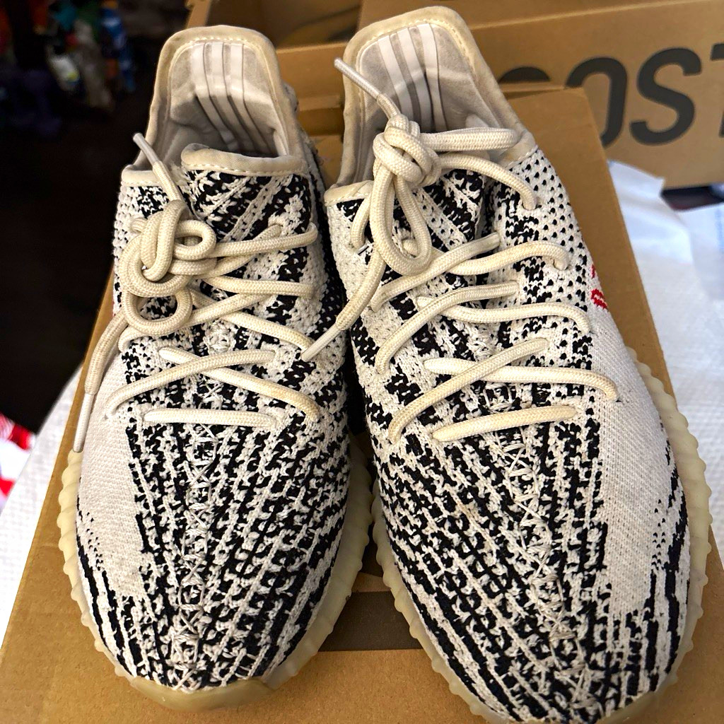 adidas Yeezy Boost 350 V2 Zebra White/Core Black/Red CP9654 2017