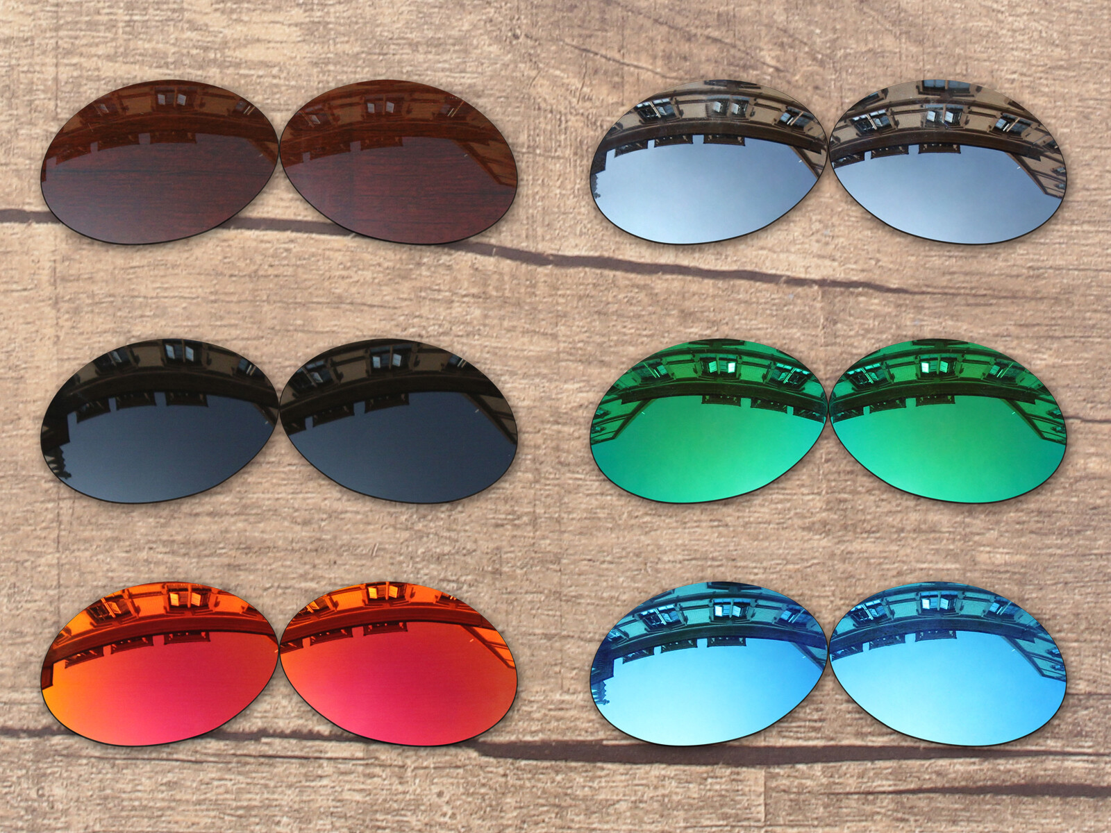 Vonxyz Polarized Replacement Lenses for-Oakley Eye Jacket Redux OO9438-Sunglass