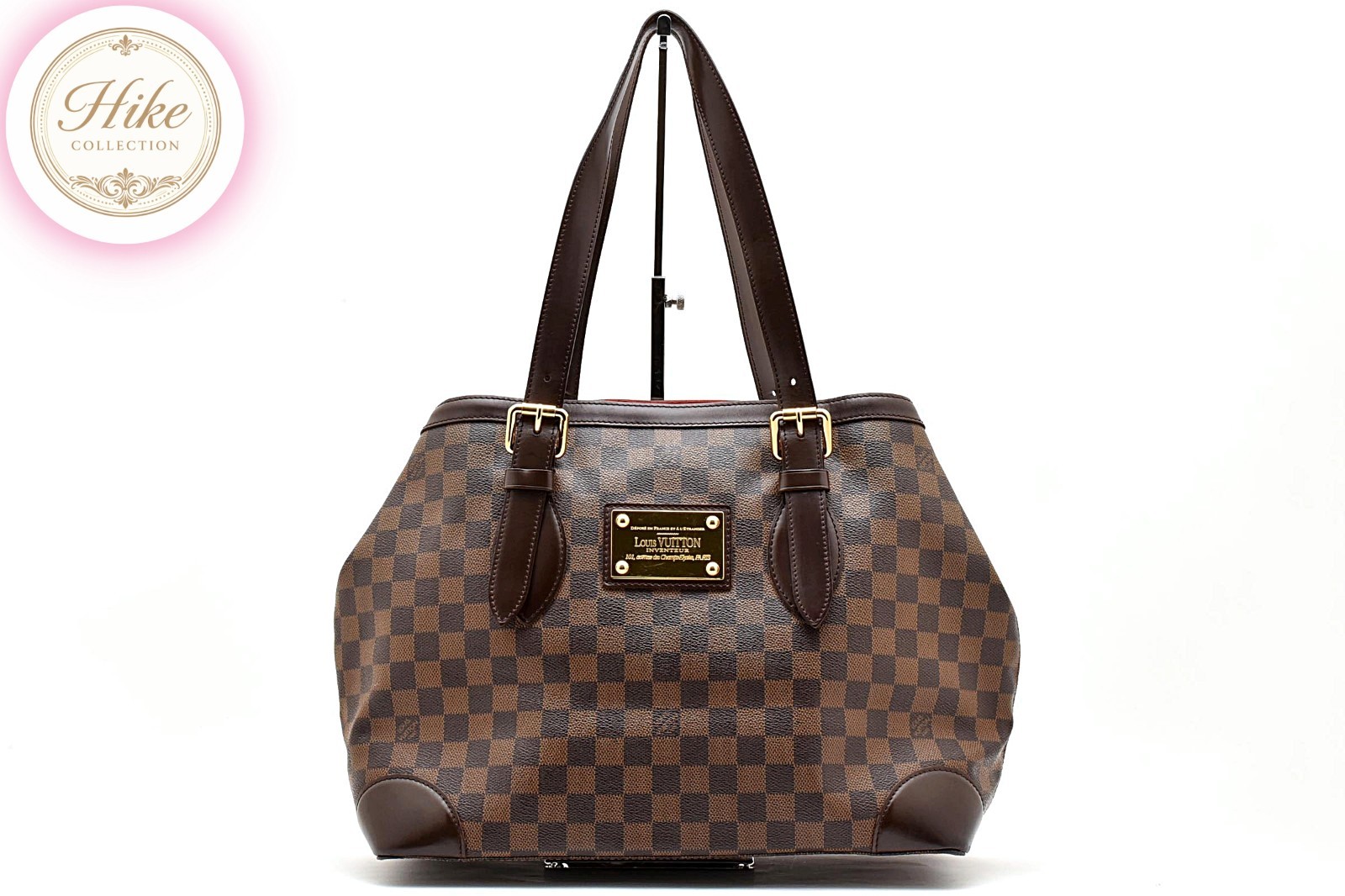 Louis Vuitton Hampstead MM Damier Ebene Tote Bag N51204 Authentic *AB* B0098
