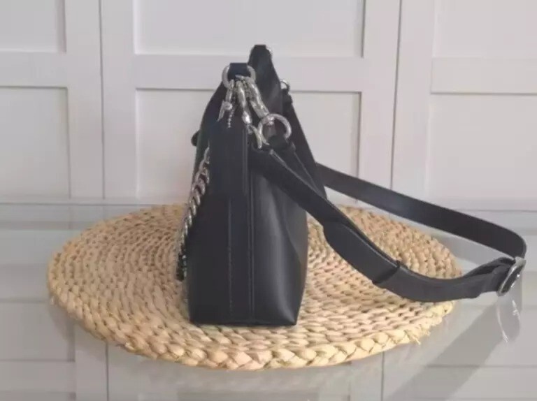 COACH Juliet Shoulder Bag 25 Black CW640 Outlet New leather