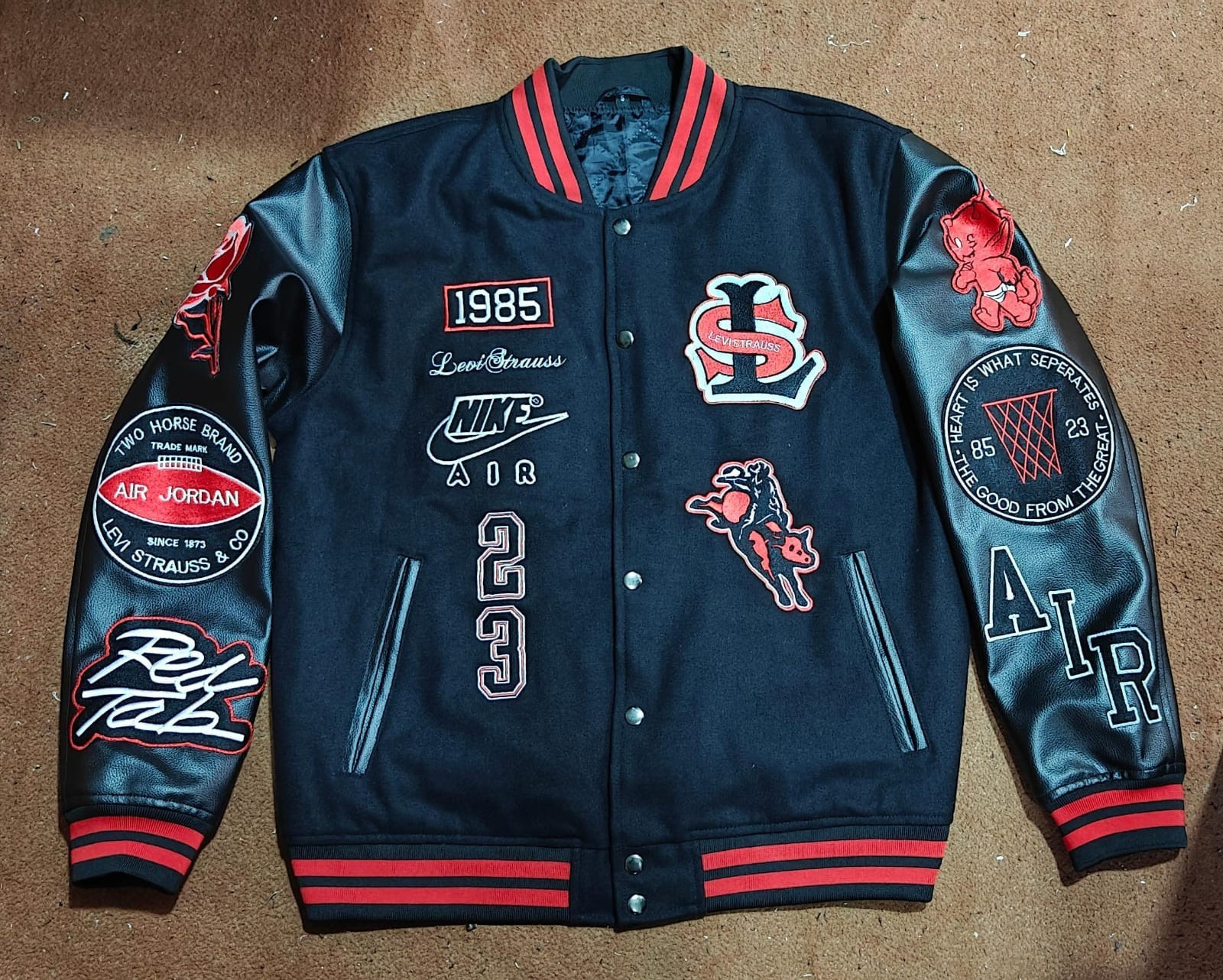 Levi’s x Jordan 2026 Varsity Jacket