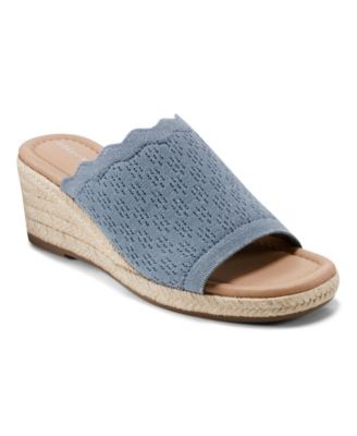 Easy Spirit Womens Shanice Blue Slide Sandal Size 7.5 NWT