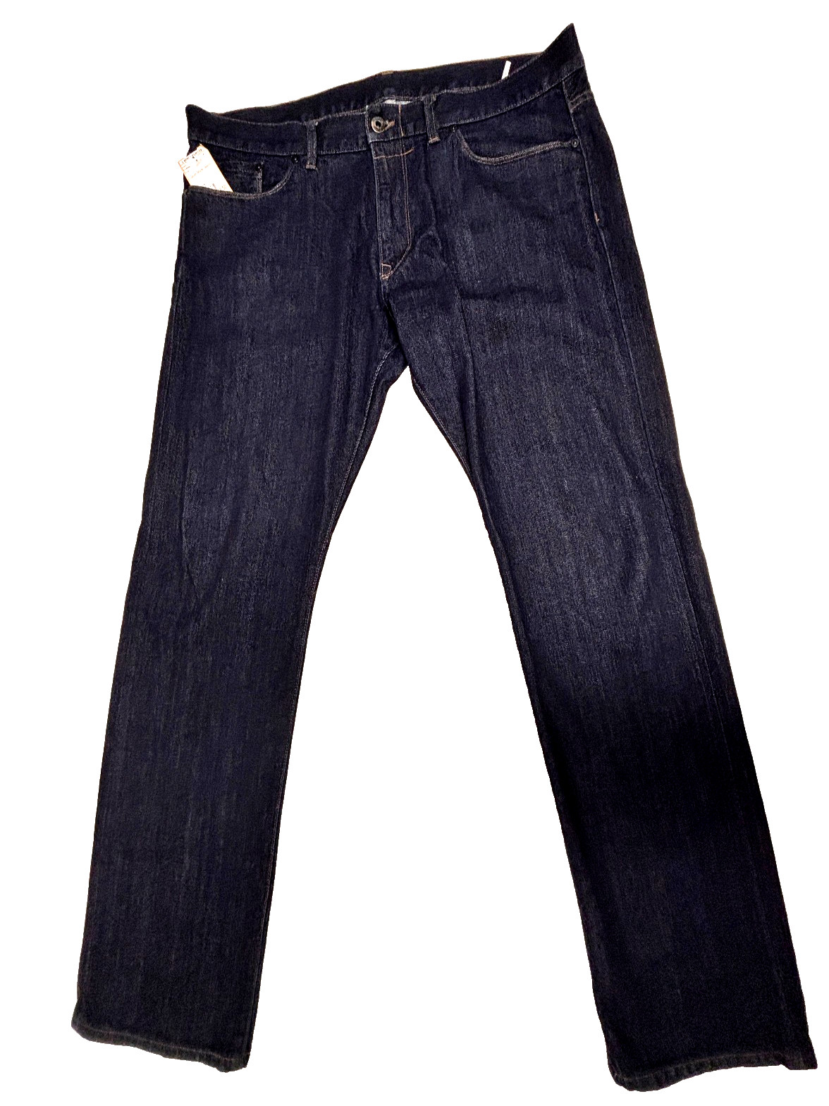 MONCLER Denim 5 Pocket Jeans Blue Men’s 36×32 Dark Wash 36 Made in Romania