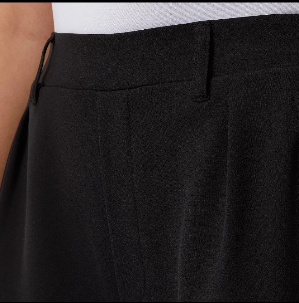 32 Degrees Cool Women’s Pull-On Shorts Navy, Small, Pockets, Belt Loops, Stretch