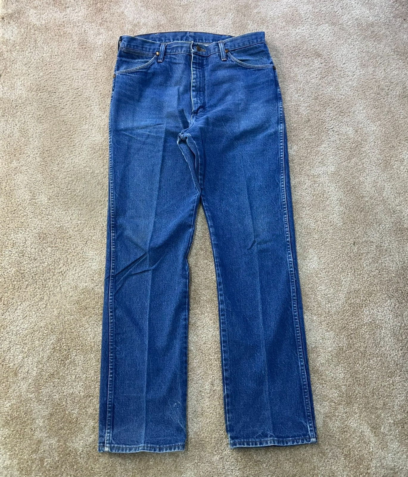 vintage Wrangler 13MWZ Cowboy Cut Jeans Men’s 35×34 Rancher western USA made