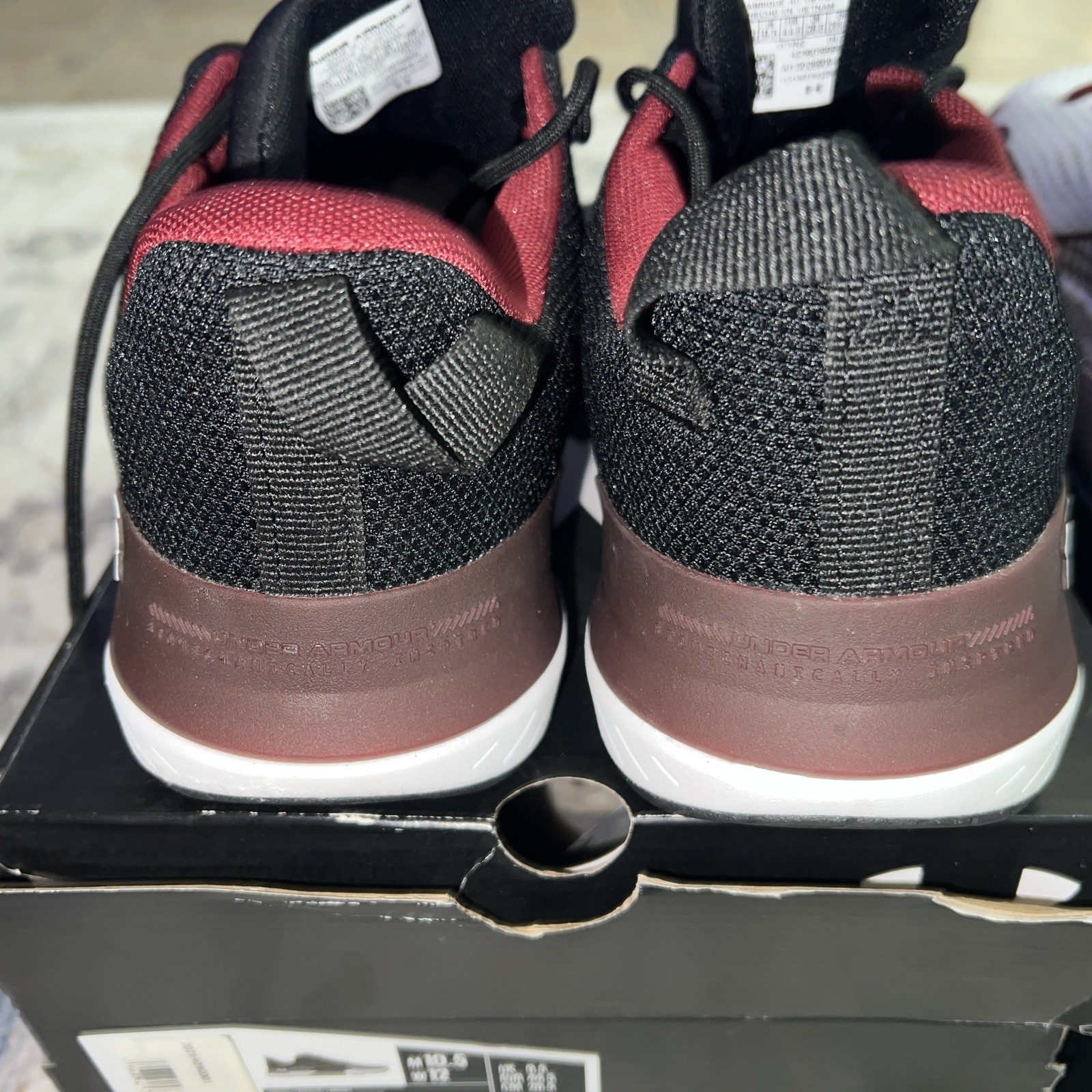 Under Armour UA Spawn 5 South Carolina Gamecocks Shoes both pairs in excellent