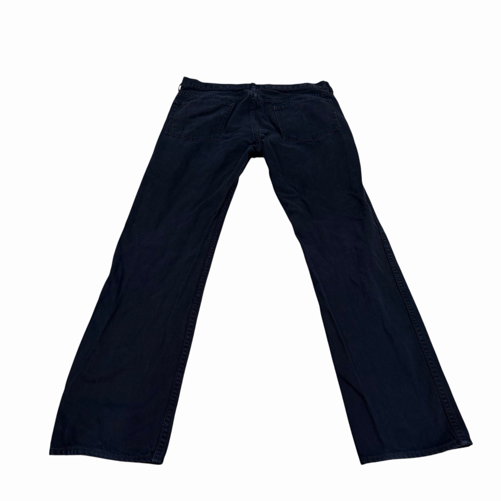 J. Crew The Sutton Mens Jeans 34×32 Regular Denim Navy Blue 100% Cotton Canvas