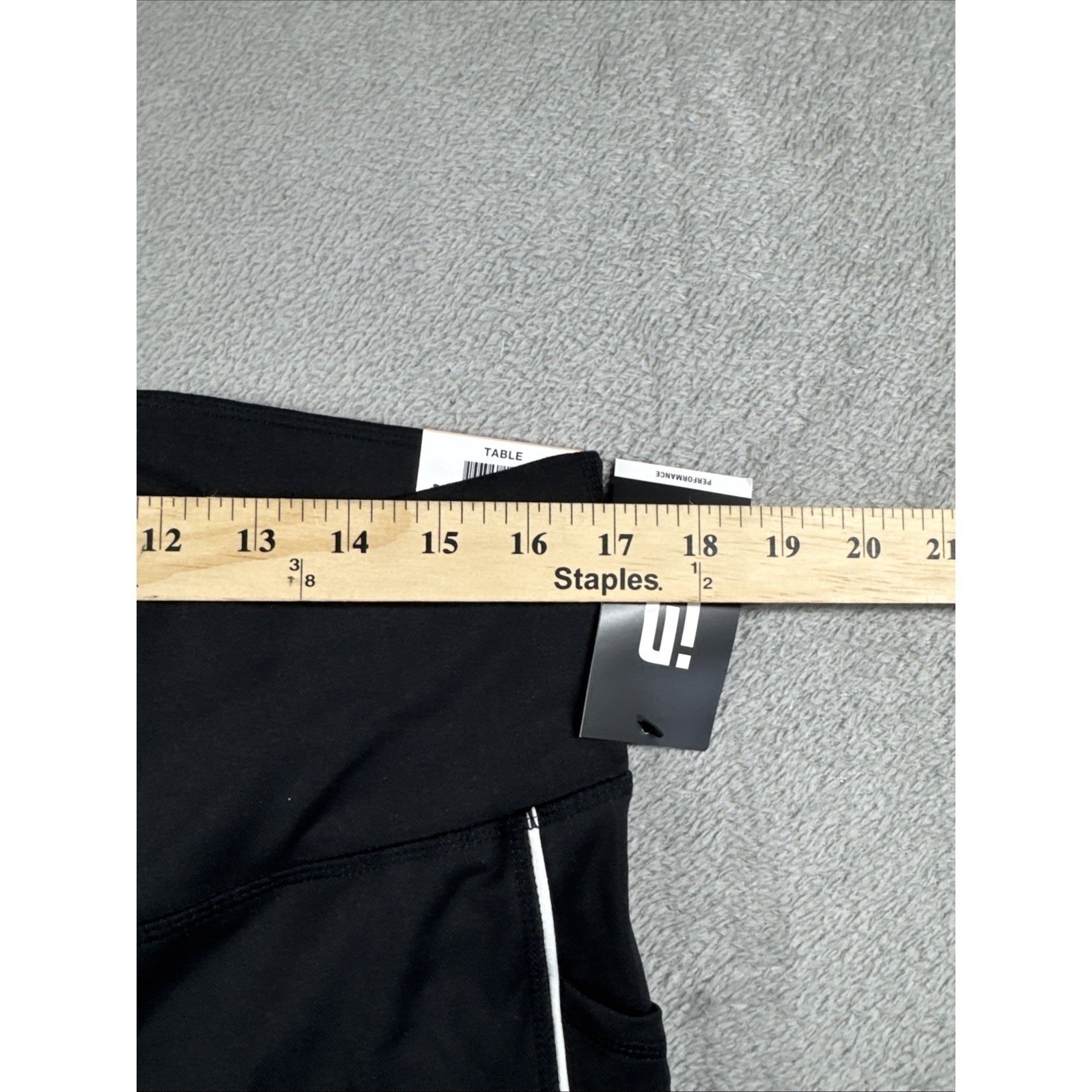 IDEOLOGY Black And White Leggings High Rise Size 2X Length Compression New