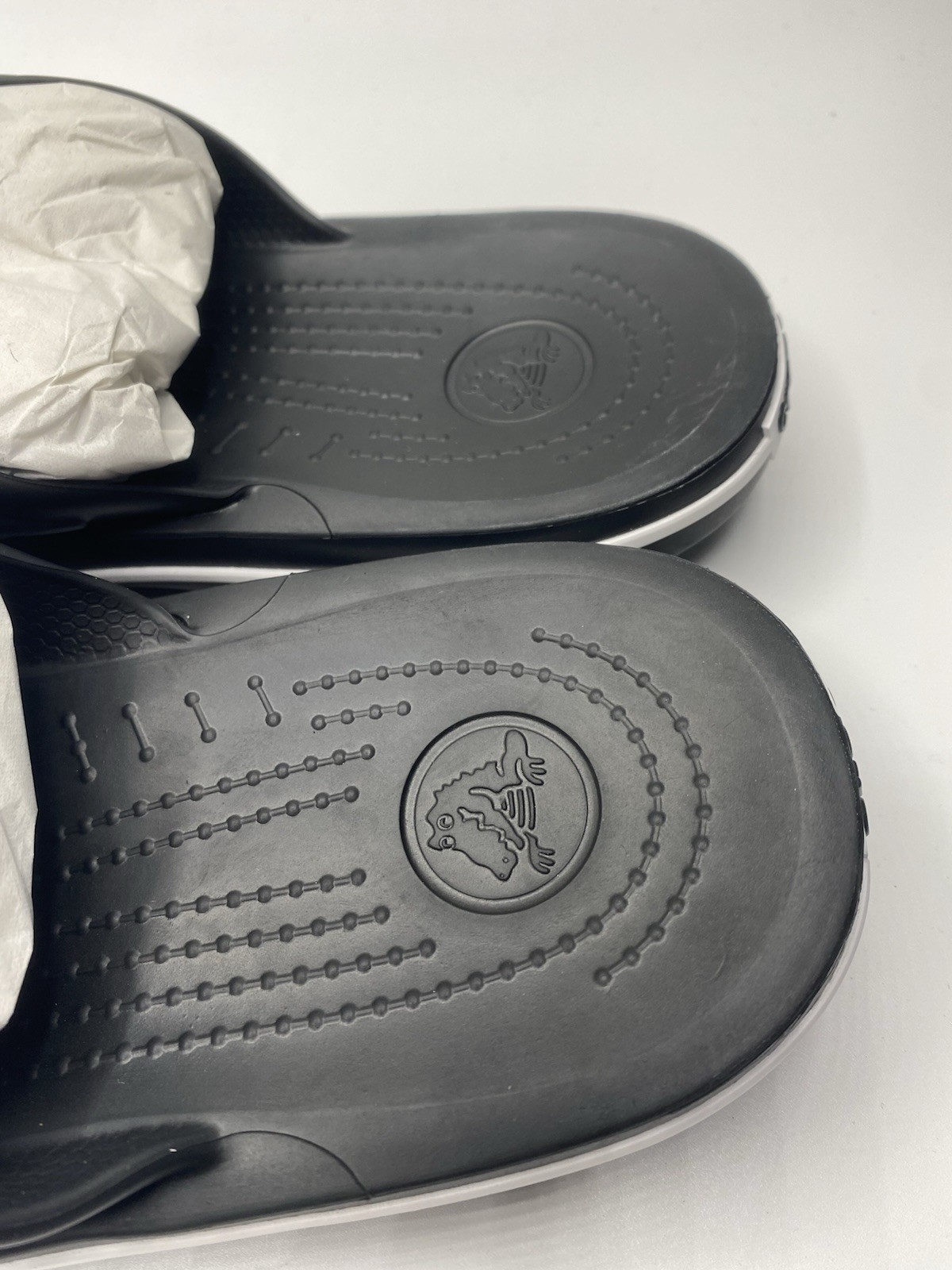 CROCS FLIP FLOPS Thong Active Casual Black, size 9M/W11