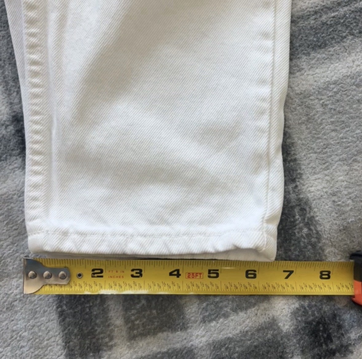 Levi’s Women’s Size 12 Long Cotton Orange Tab 950 Jeans Relaxed Fit Tapered Leg