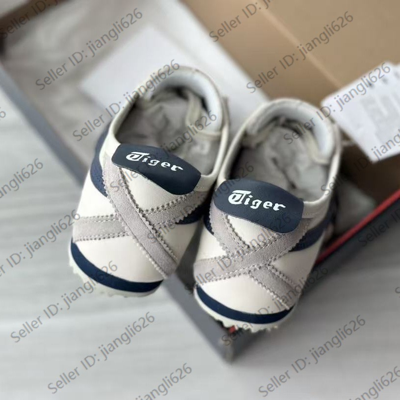 Onitsuka Tiger MEXICO 66 DL408-1659 1183C102-200 Birch Navy Blue
