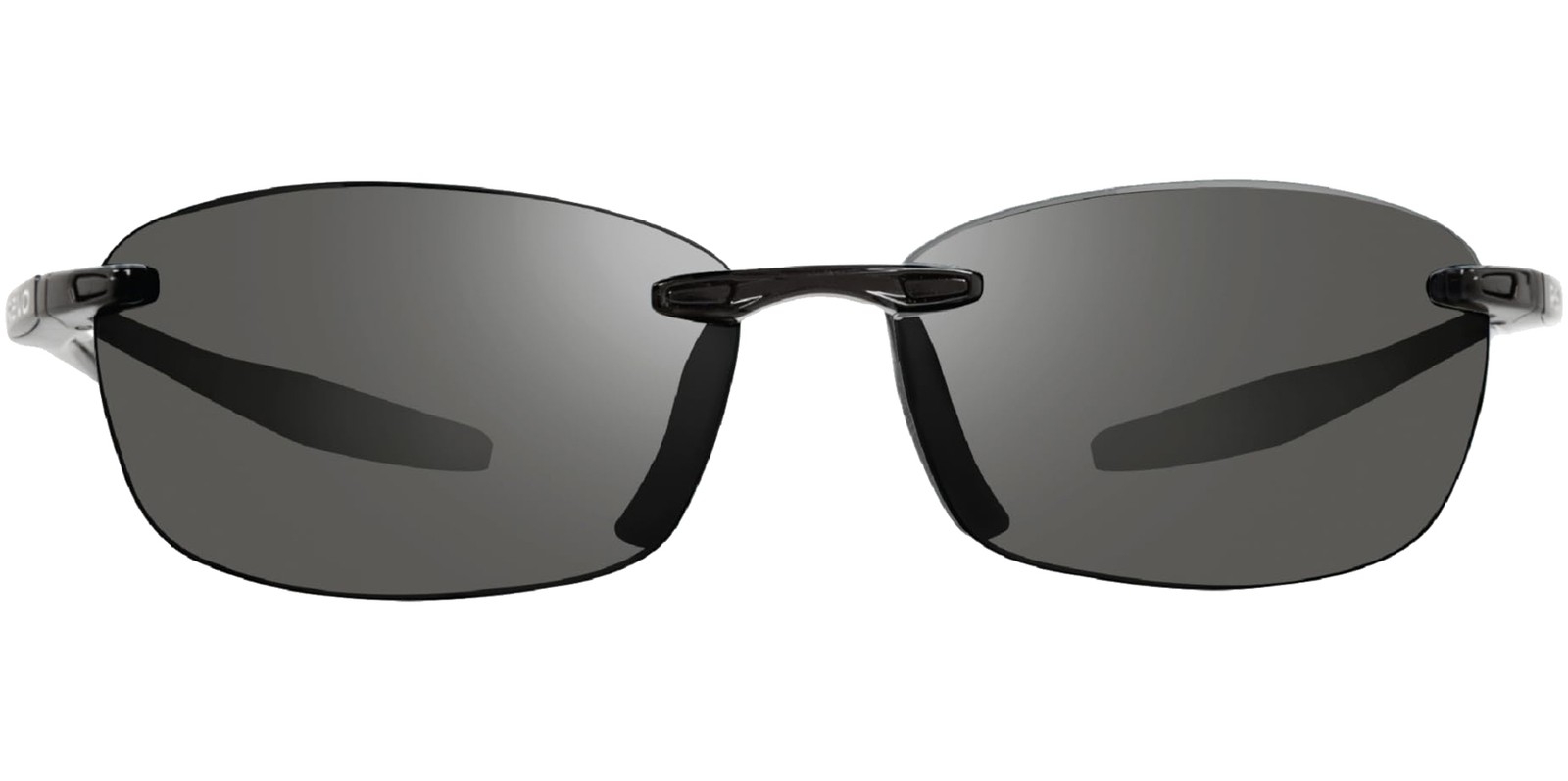 Revo Descend E Polarized Rimless Wrap Sunglasses w/ Mirror Lens – RE406001 Italy