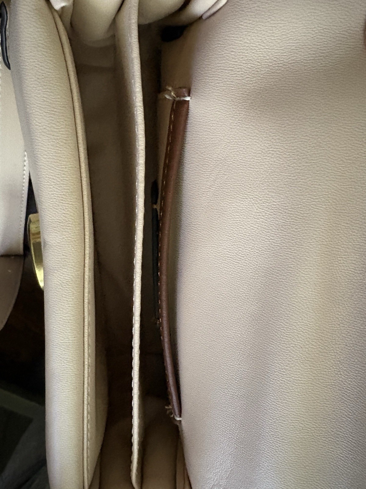 Coach Pillow Tabby Shoulder Bag with Top Handle and shoulder belt- Ivory