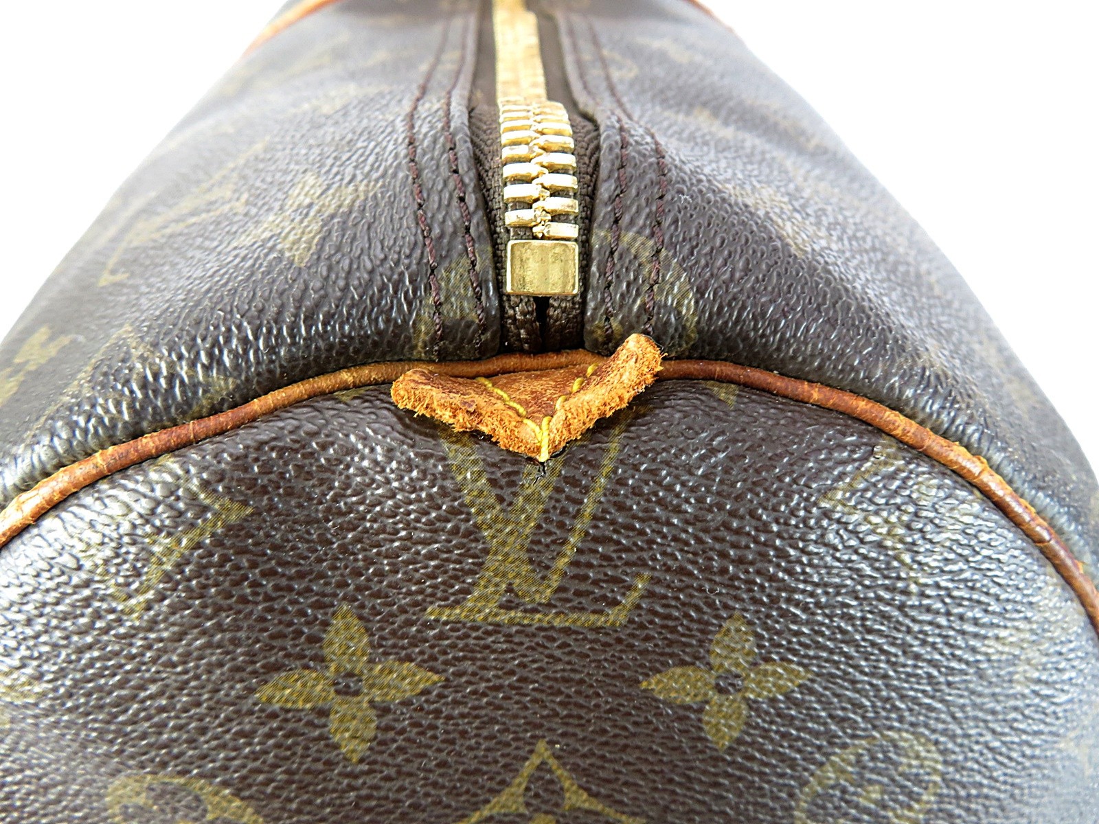 Authentic LOUIS VUITTON Keepall 55 Monogram Canvas Duffel Bag #64013