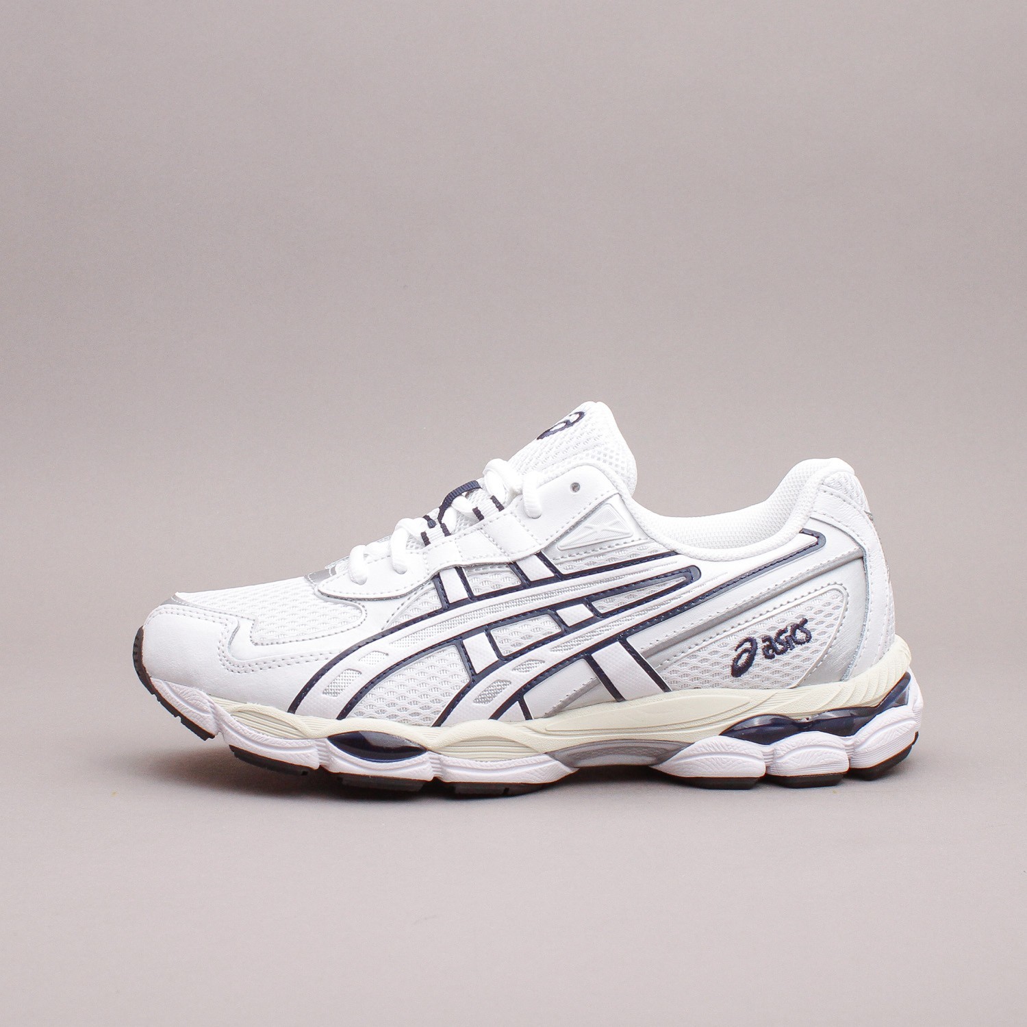 Asics Sportstyle Gel-NYC 2055 White Midnight Running Men Shoes New 1203A542-108