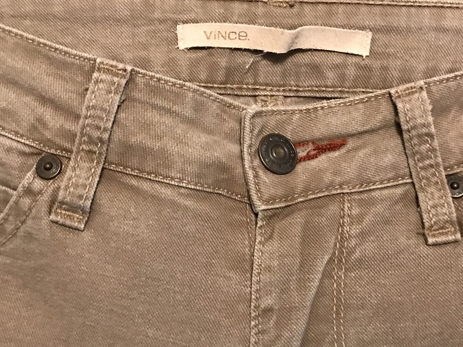 Size 27 Vince Crop Stretch 98% Cotton 2% Spandex Skinny Jeans DV081-2291