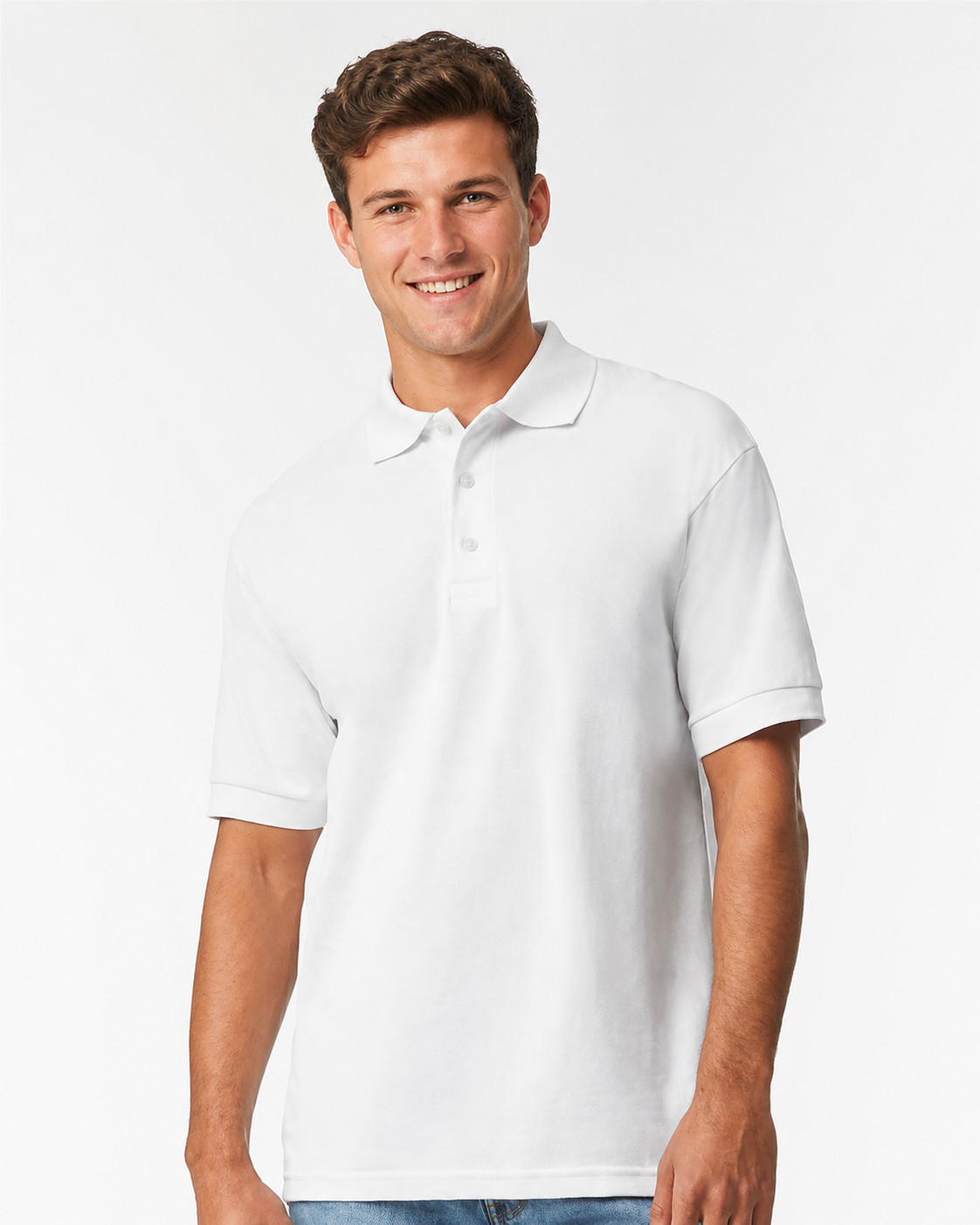 Gildan G880 Unisex DryBlend Polo Shirt Moisture Wicking Jersey Sport S-5XL