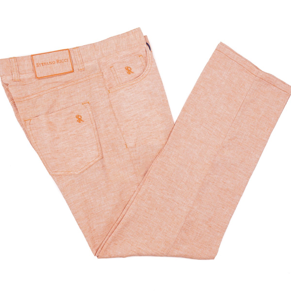Stefano Ricci Lightweight Linen-Cotton 5-Pocket Pants 34 (Eu 50) NWT Jeans