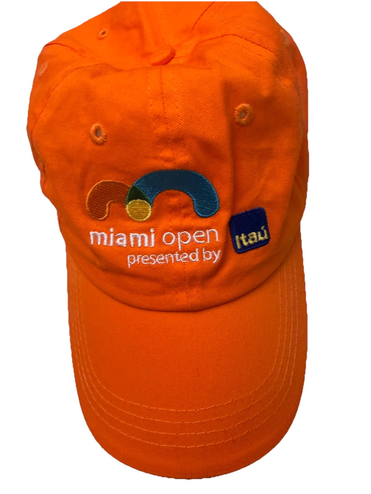 2017 Miami Open by Itaú Tennis Miami Masters Cap Hat Orange Roger Federer