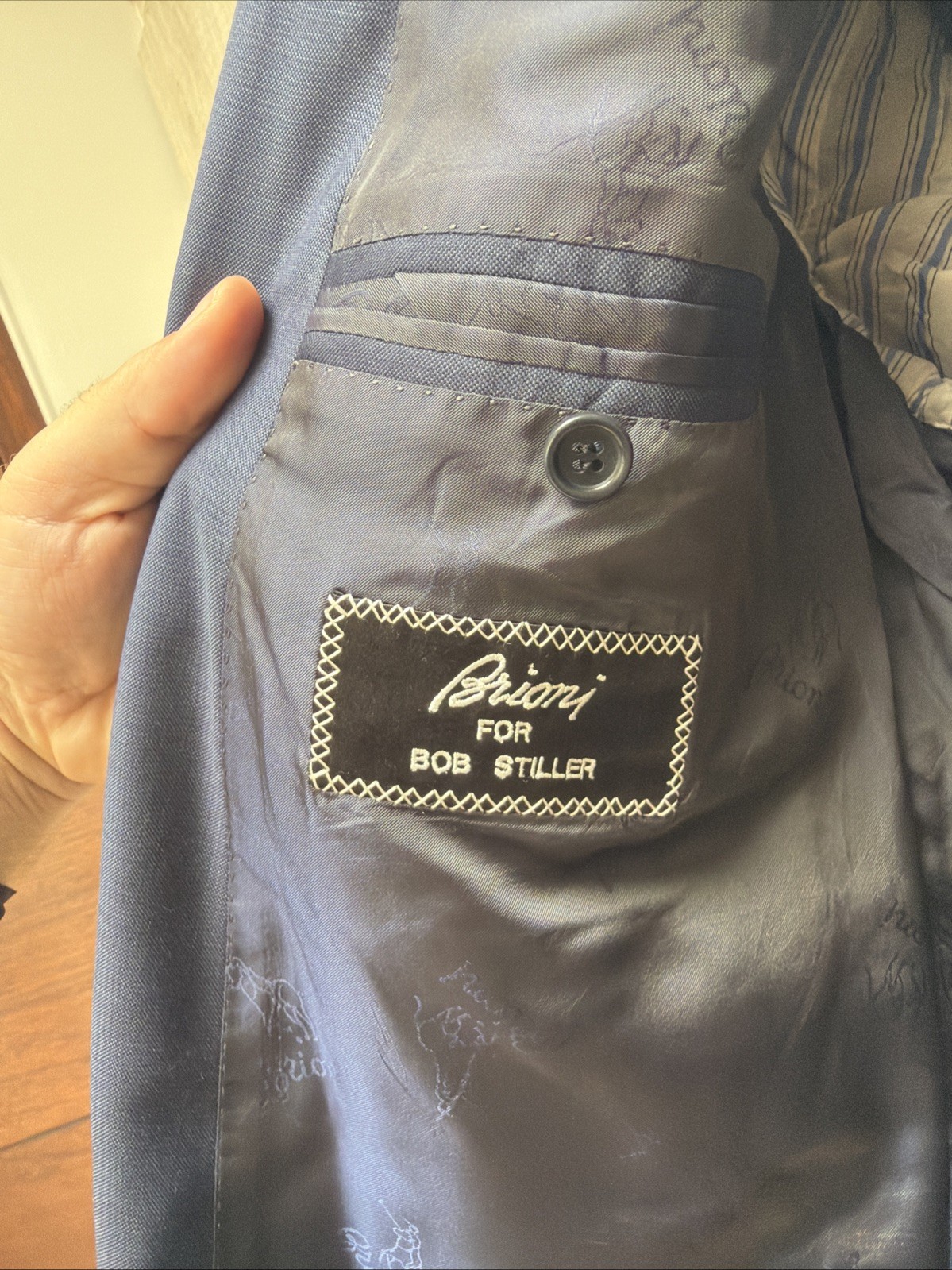 Brioni $8800 Bespoke Suit 56it For Keurig Creator Bob Stiller