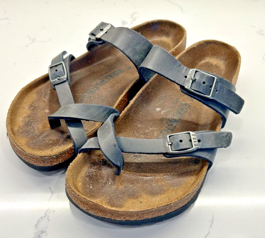Birkenstock Mayari Mocha Birko-Flor Nubuck Sandals Size 36 EU, Size 6 US Women’s