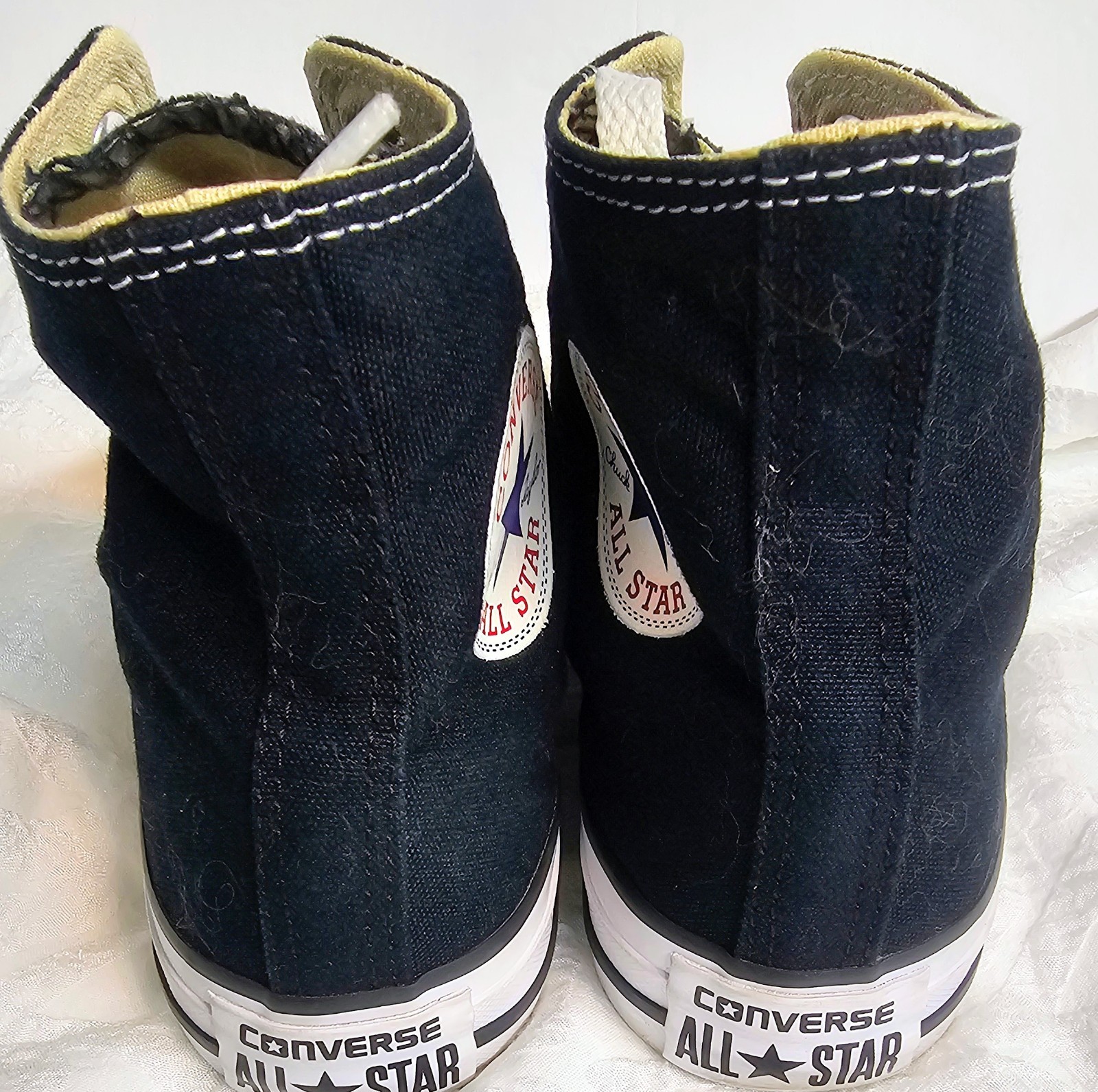 Gender Neutral Black Converse Chuck Taylor All Star High Top Sneaker Sz 7