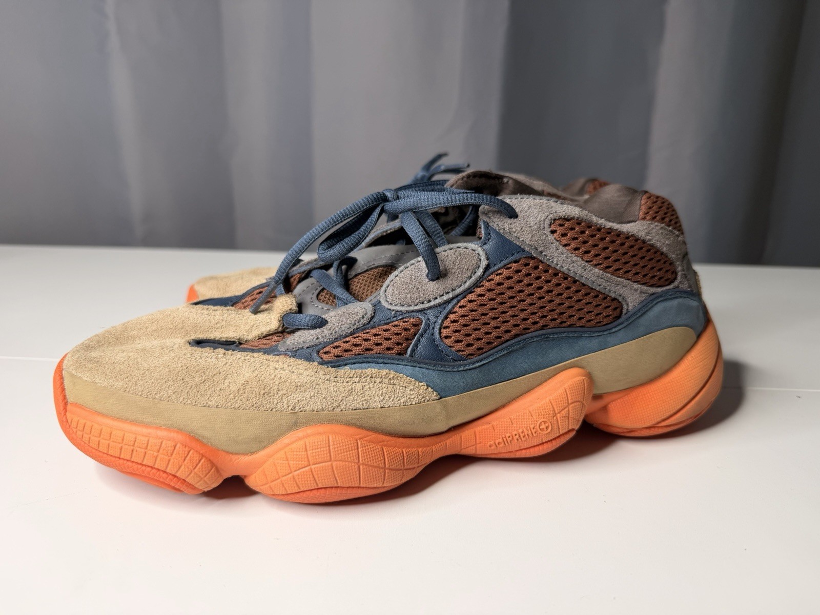 adidas Yeezy 500 Enflame GZ5541 Men’s Lace Up Low Top Suede Sneaker 2021