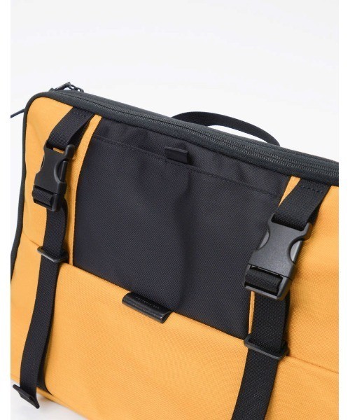 Master-Piece Masterpiece MSPC squared Shoulder Bag Yellow 224103 Made in Japan