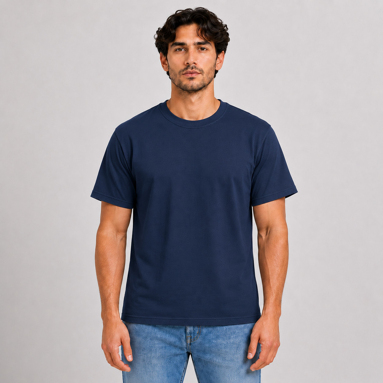 Gildan Heavy Cotton 5000 T-Shirt 3 & 5 Pack Men’s Plain Crew Neck Cotton Tee