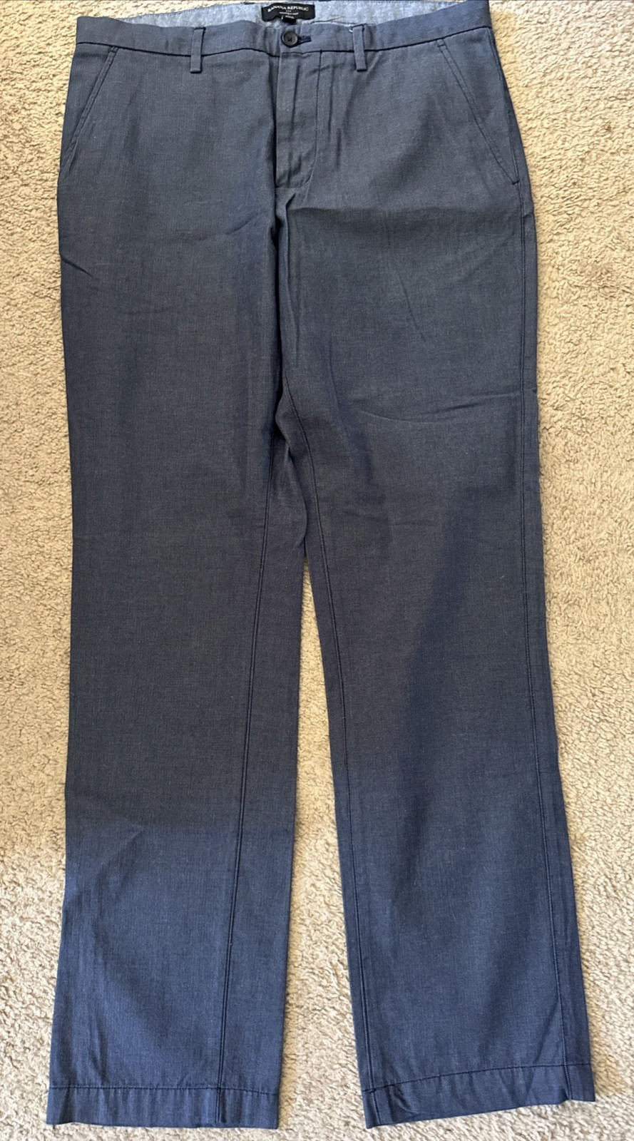 Banana Republic Blue Chino Pants, Brand New, Men’s Size 34X34
