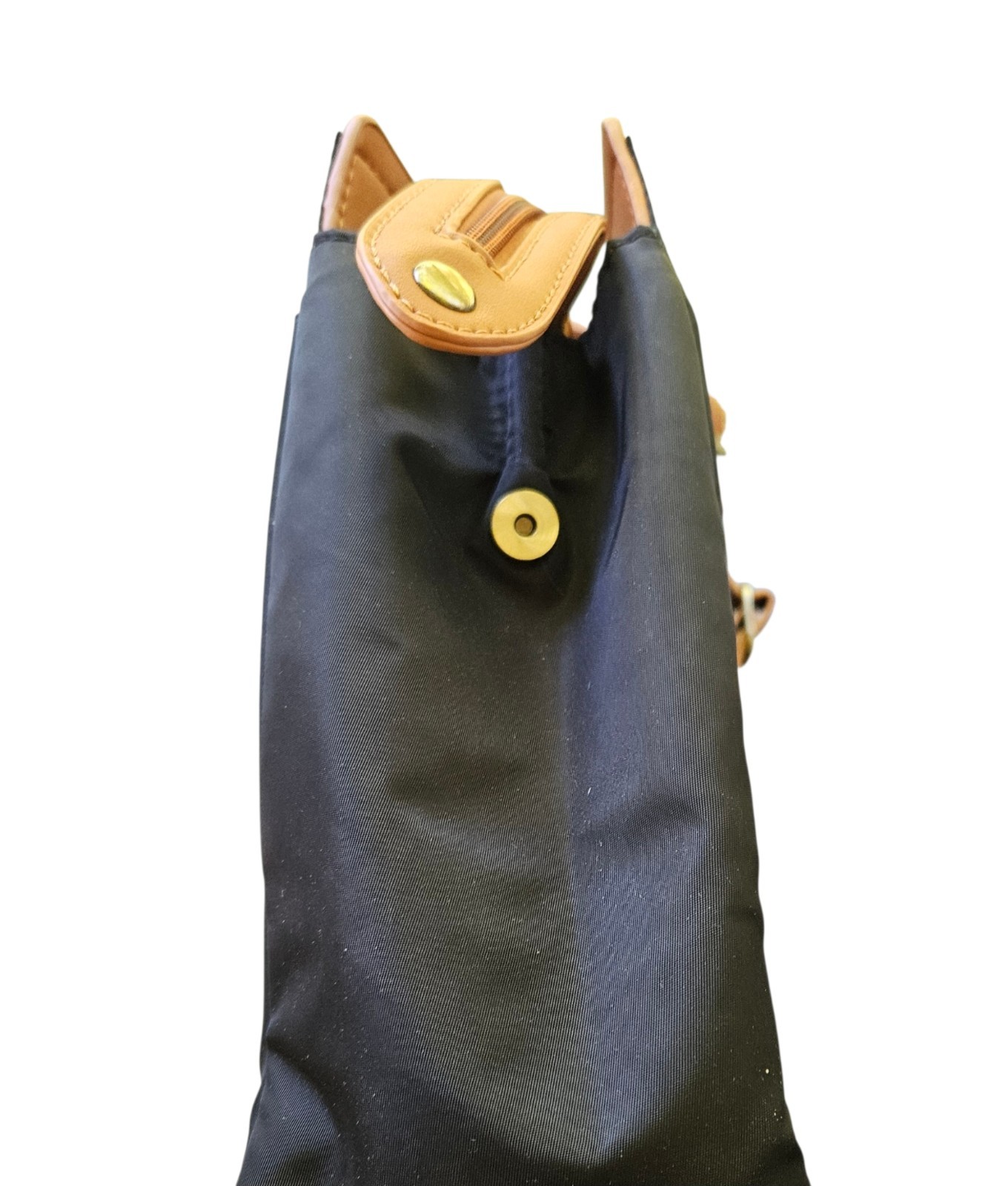 ECOSUSI Briefcase / Messenger Bag / Soft Side Poly/Vegan Leather Trim/ Satchel